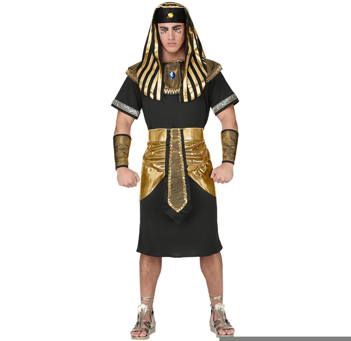 Egypte Kostuum | Man Van Het Grote Huis Farao Egypte Kostuum | Medium | Carnaval kostuum | Verkleedkleding